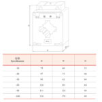 Current transformer LMK1-0.66KV(BH) current ratio 50/5 75/5 200/5 primary through
