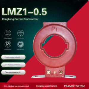 Low voltage current transformer LMZ1-0.5/300/5, cast resin type, through-core busbar type
