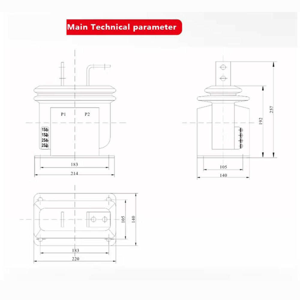 LZJ(C,D)-10 12kV High Voltage Current Transformer